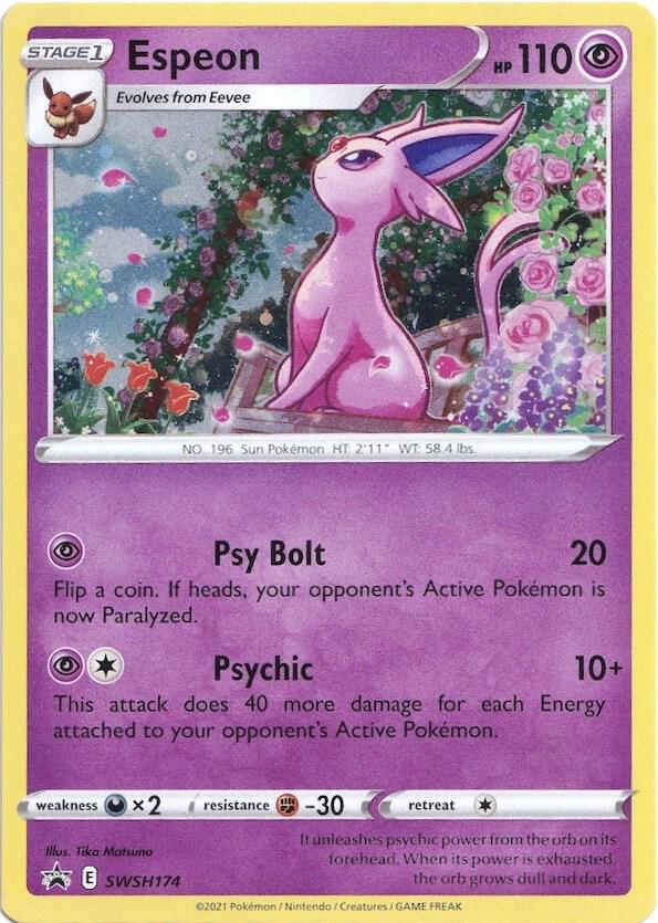 Espeon - SWSH174 | SWSH: Sword & Shield Promo Cards #SWSH174