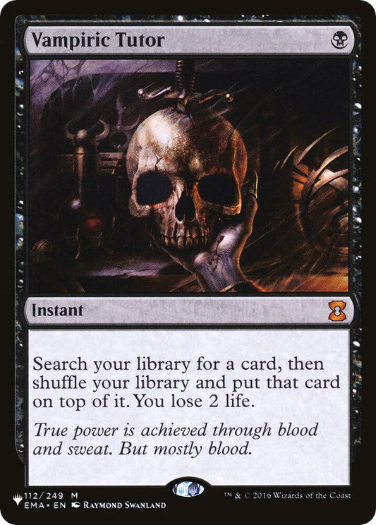 Vampiric Tutor | The List Reprints #112/249