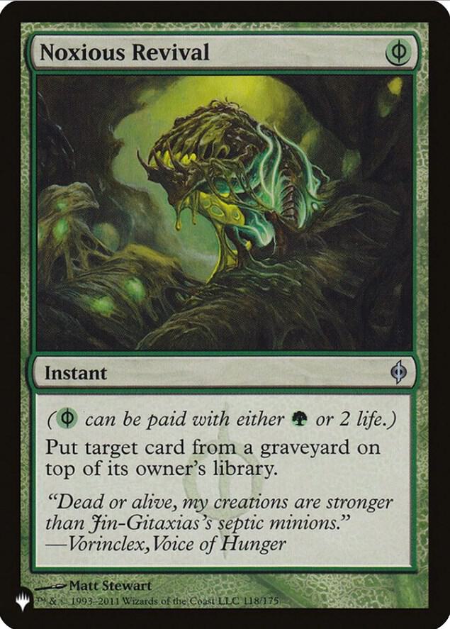 Noxious Revival | The List Reprints #118/175