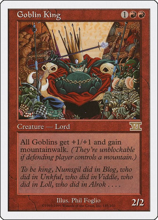 Goblin King | Classic Sixth Edition #185