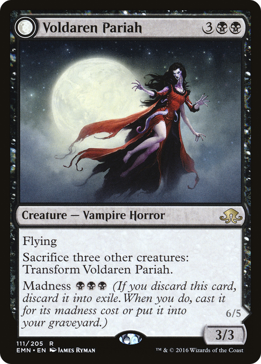 Voldaren Pariah // Abolisher of Bloodlines | Eldritch Moon #111
