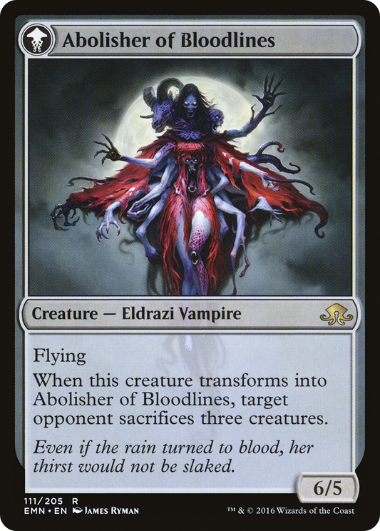 Voldaren Pariah // Abolisher of Bloodlines | Eldritch Moon #111