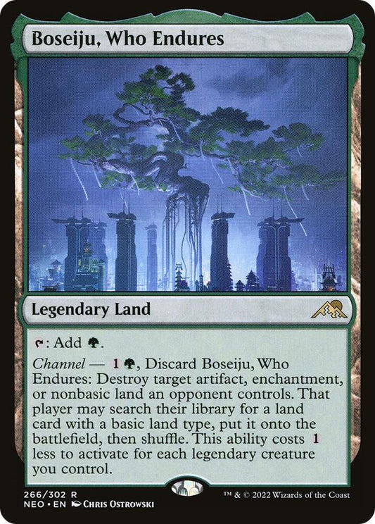 Boseiju, Who Endures | Kamigawa: Neon Dynasty #266