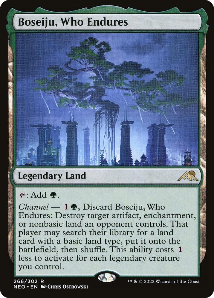Boseiju, Who Endures | Kamigawa: Neon Dynasty #266