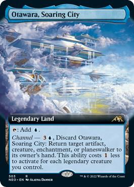 Otawara, Soaring City (Extended Art) | Kamigawa: Neon Dynasty #503