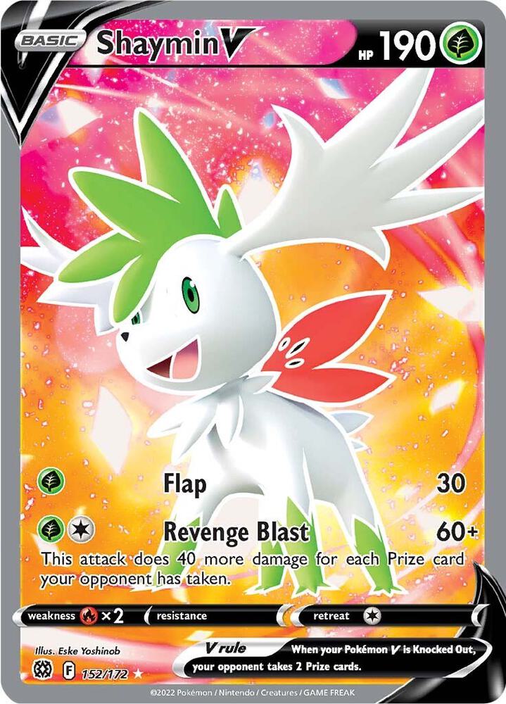 Shaymin V (Full Art) | SWSH09: Brilliant Stars #152/172
