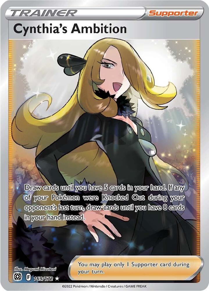 Cynthia's Ambition (Full Art) | SWSH09: Brilliant Stars #169/172