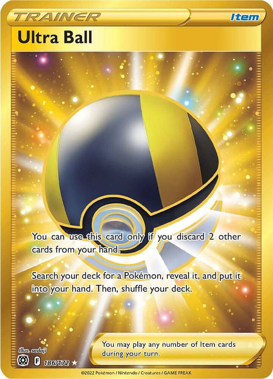 Ultra Ball (Secret) | SWSH09: Brilliant Stars #186/172