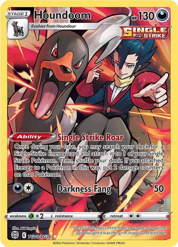 Houndoom | SWSH09: Brilliant Stars Trainer Gallery #TG10/TG30