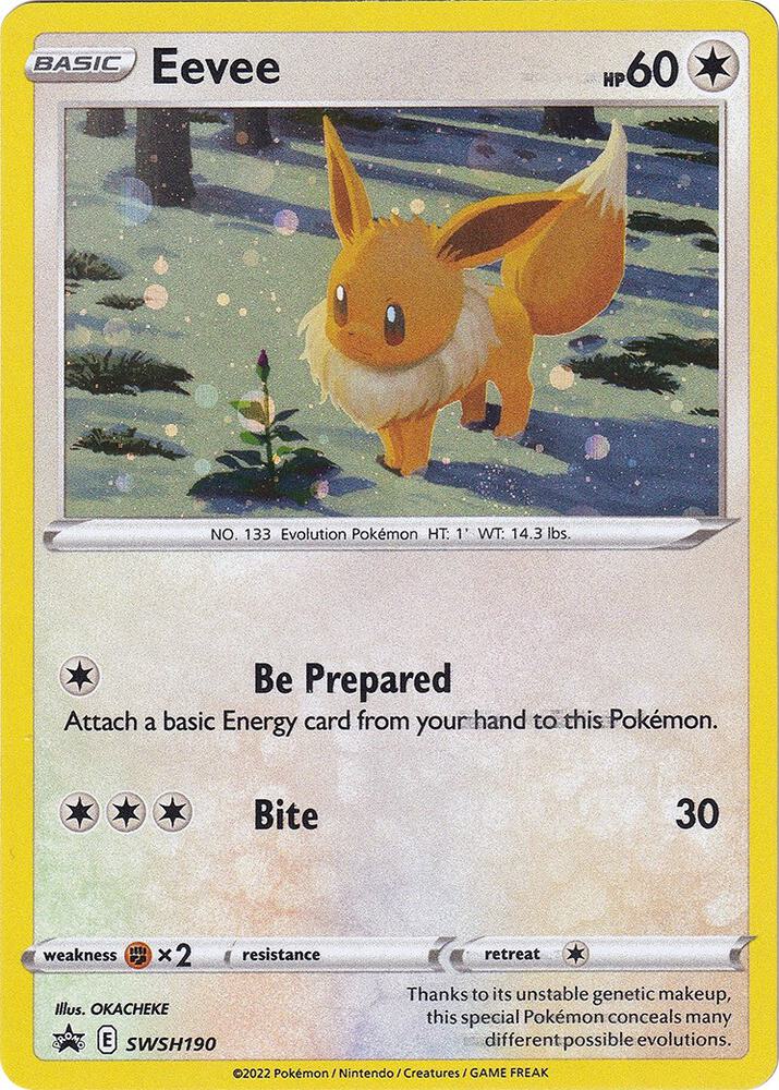 Eevee - SWSH190 | SWSH: Sword & Shield Promo Cards #SWSH190