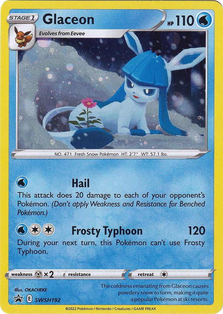Glaceon - SWSH192 | SWSH: Sword & Shield Promo Cards #SWSH192