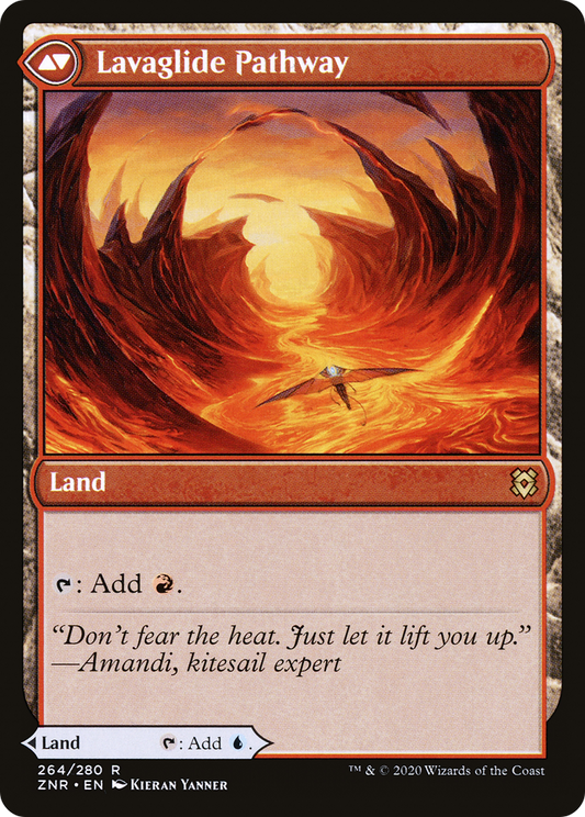 Riverglide Pathway // Lavaglide Pathway | Zendikar Rising #264