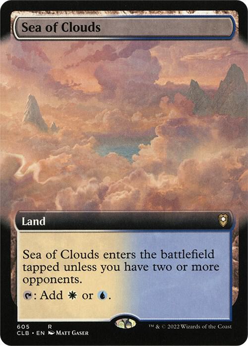 Sea of Clouds (Extended Art) | Commander Legends: Battle for Baldur's Gate #605