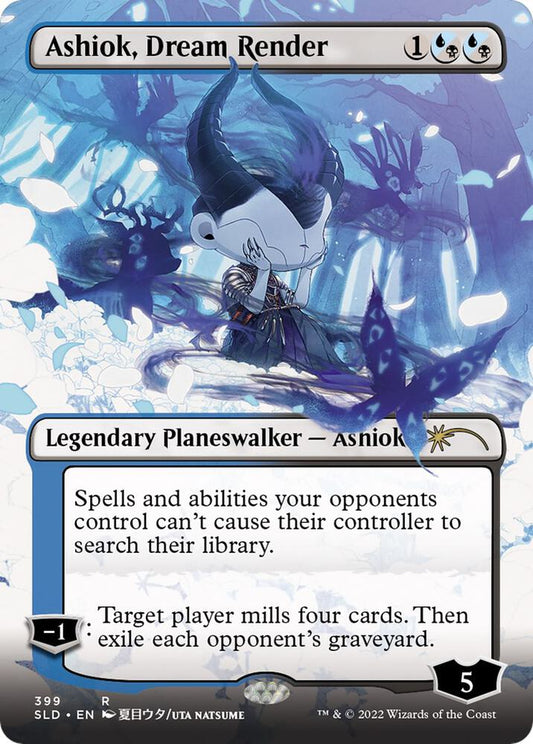 Ashiok, Dream Render (Borderless) | Secret Lair Drop Series #399