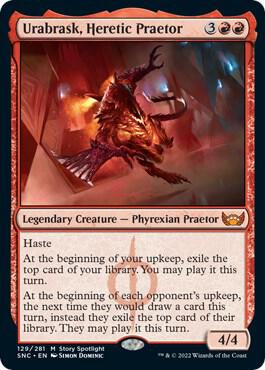 Urabrask, Heretic Praetor | Streets of New Capenna #129