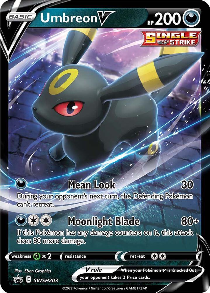Umbreon V - SWSH203 | SWSH: Sword & Shield Promo Cards #SWSH203