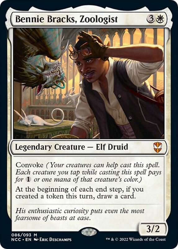 Bennie Bracks, Zoologist | Commander: Streets of New Capenna #86