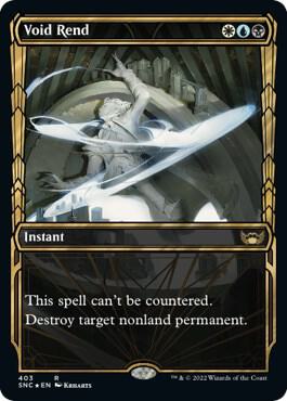 Void Rend (Gilded Foil) | Streets of New Capenna #403