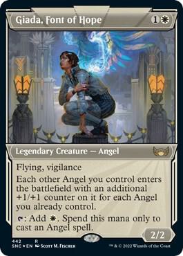 Giada, Font of Hope (Showcase) (Foil Etched) | Streets of New Capenna #442