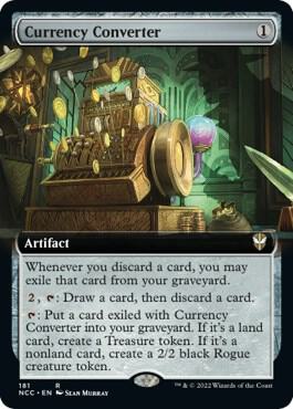 Currency Converter (Extended Art) | Commander: Streets of New Capenna #181