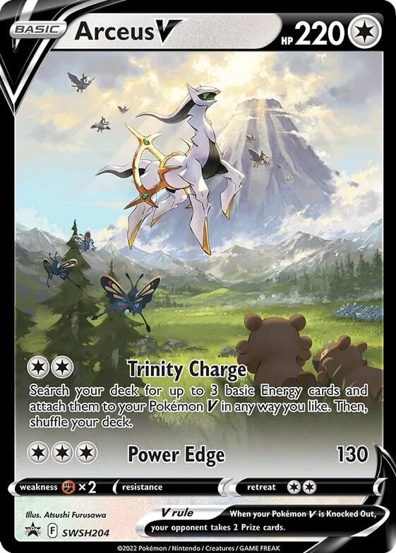 Arceus V - SWSH204 | SWSH: Sword & Shield Promo Cards #SWSH204
