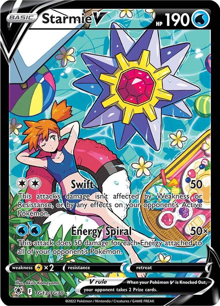 Starmie V | SWSH10: Astral Radiance Trainer Gallery #TG13/TG30
