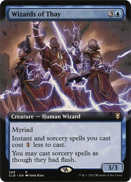 Wizards of Thay (Extended Art) | Commander Legends: Battle for Baldur's Gate #568