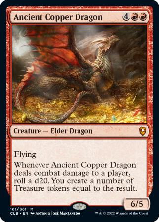 Ancient Copper Dragon | Commander Legends: Battle for Baldur's Gate #161