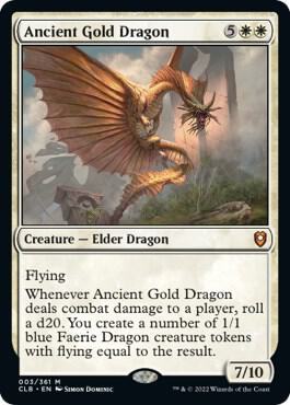 Ancient Gold Dragon | Commander Legends: Battle for Baldur's Gate #3