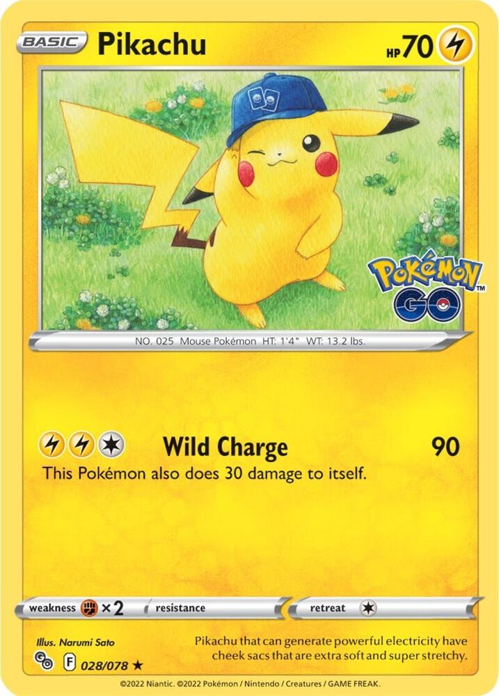 Pikachu (28) | Pokemon GO #028/078