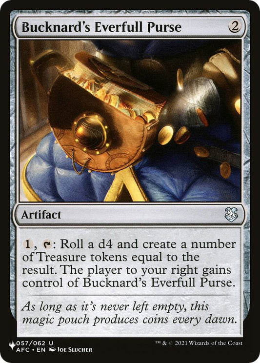 Bucknard's Everfull Purse | The List Reprints #057/062