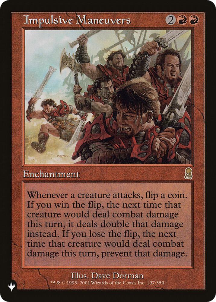 Impulsive Maneuvers | The List Reprints #197