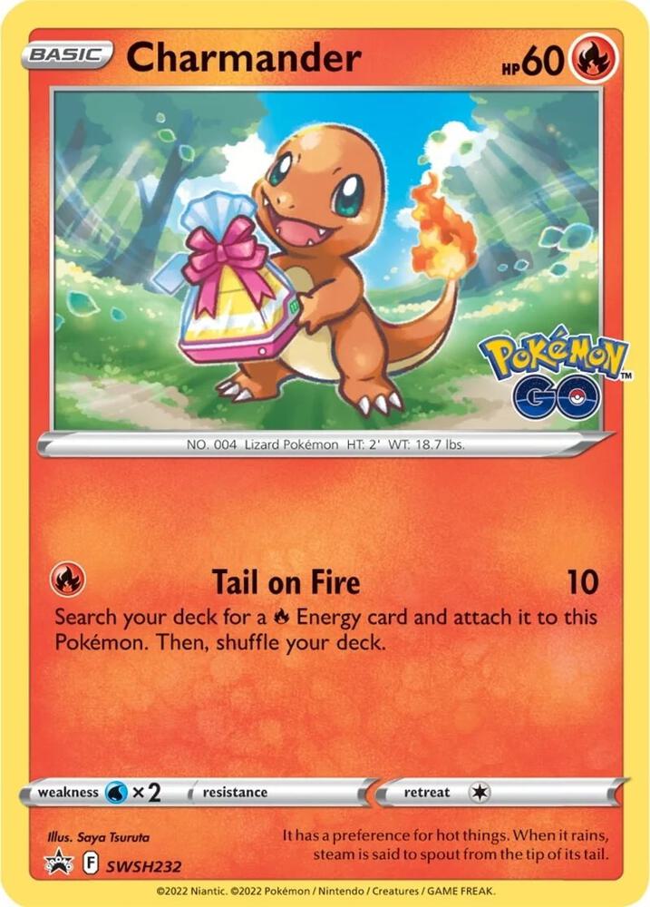 Charmander - SWSH232 | SWSH: Sword & Shield Promo Cards #SWSH232