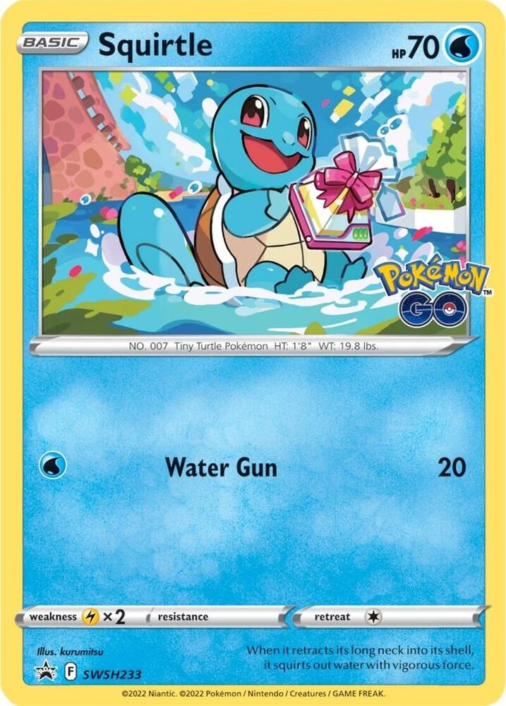 Squirtle - SWSH233 | SWSH: Sword & Shield Promo Cards #SWSH233