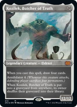Kozilek, Butcher of Truth (Foil Etched) | Double Masters 2022 #414