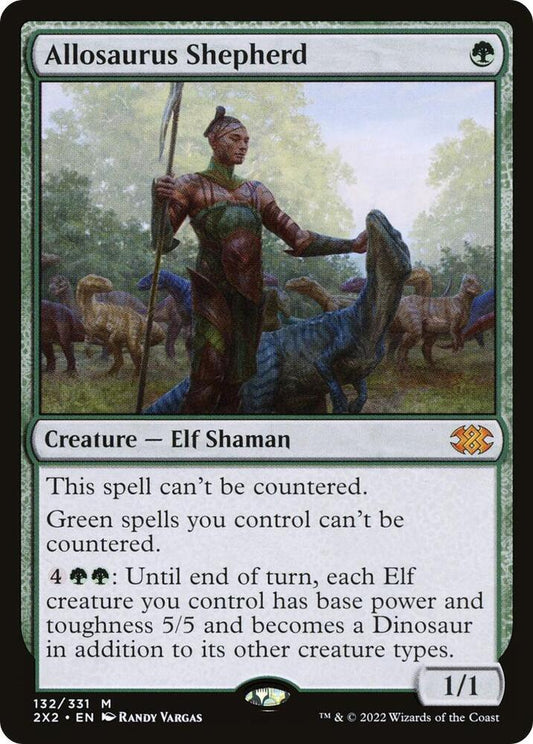 Allosaurus Shepherd | Double Masters 2022 #132