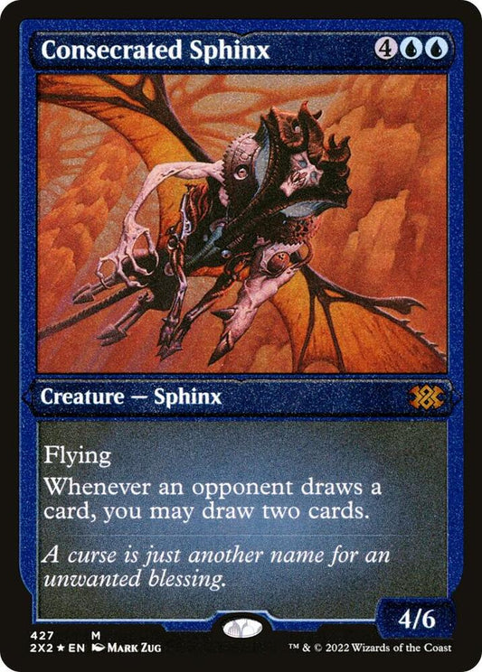 Consecrated Sphinx (Foil Etched) | Double Masters 2022 #427