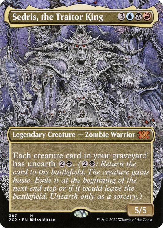 Sedris, the Traitor King (Borderless) | Double Masters 2022 #387