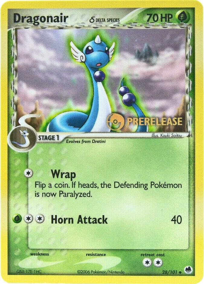 Dragonair (Delta Species) - 28/101 (Prerelease) | Nintendo Promos #28/101