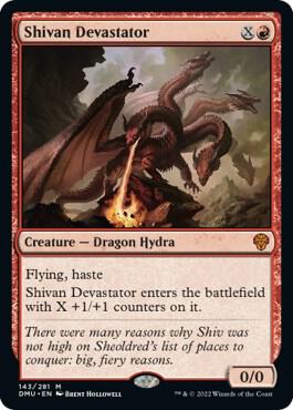 Shivan Devastator | Dominaria United #143