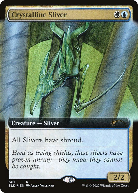 Crystalline Sliver (Extended Art) | Secret Lair Drop Series #661