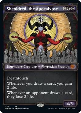 Sheoldred, the Apocalypse (Textured Foil) | Dominaria United #331