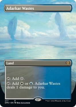 Adarkar Wastes (Borderless) | Dominaria United #377