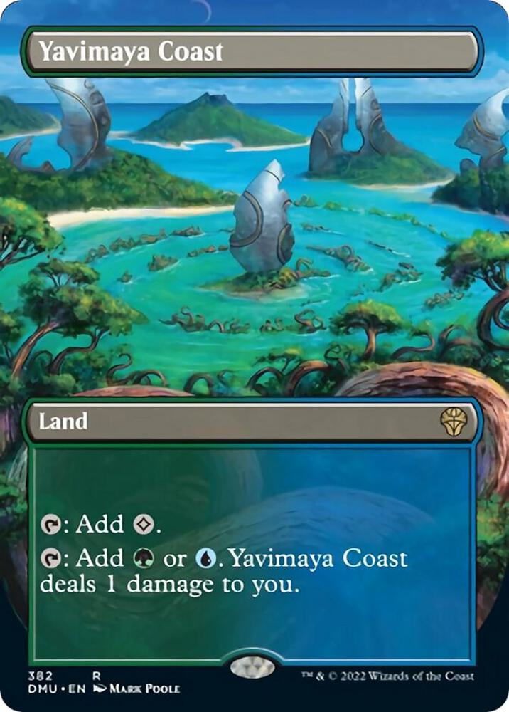 Yavimaya Coast (Borderless) | Dominaria United #382