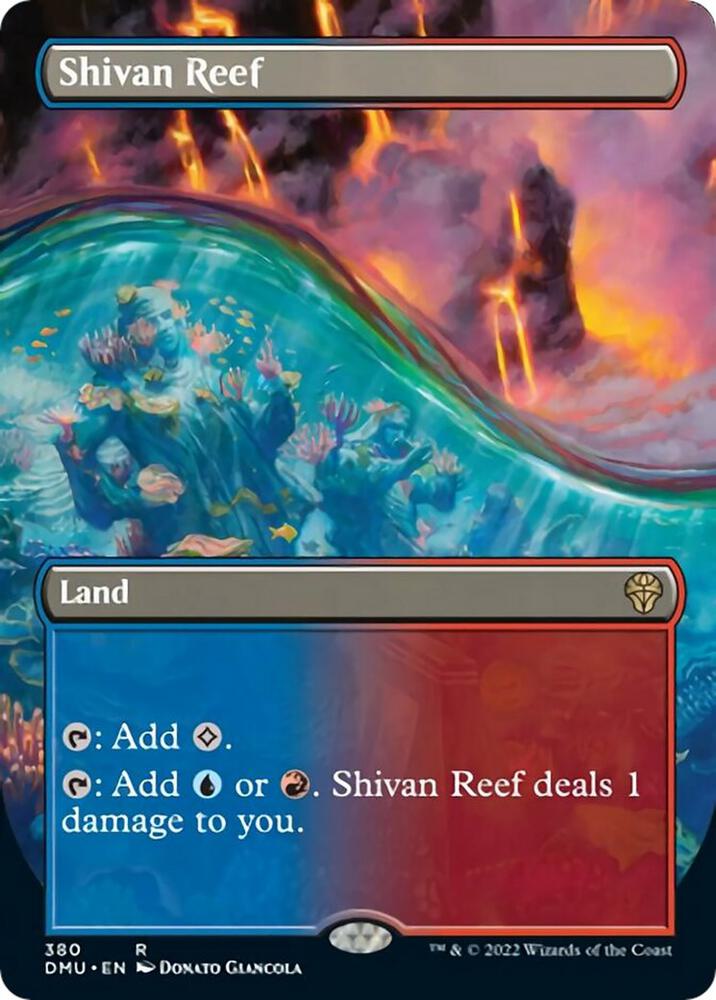 Shivan Reef (Borderless) | Dominaria United #380