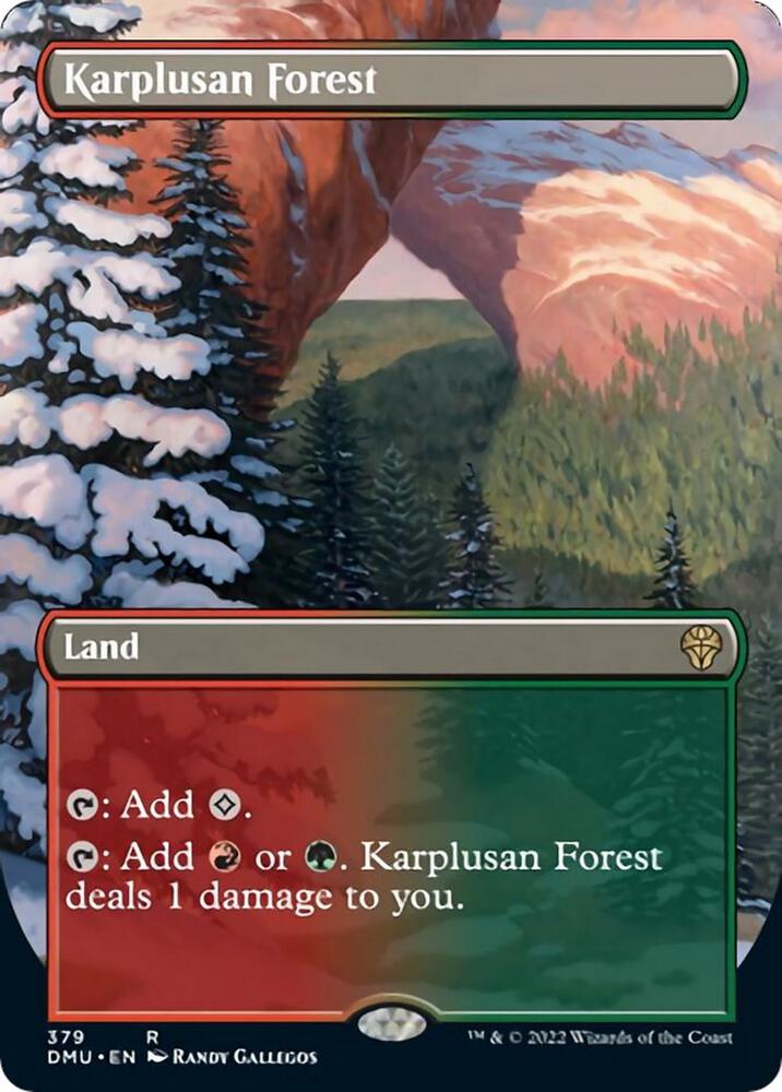 Karplusan Forest (Borderless) | Dominaria United #379