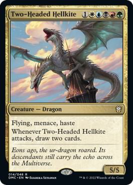 Two-Headed Hellkite | Commander: Dominaria United #14