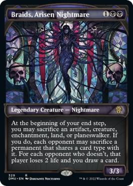 Braids, Arisen Nightmare (Textured Foil) | Dominaria United #329