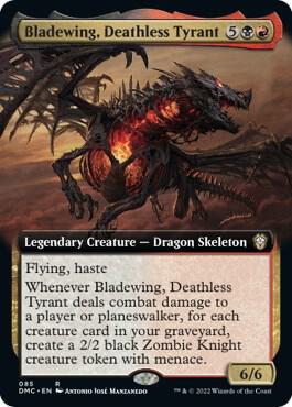 Bladewing, Deathless Tyrant (Extended Art) | Commander: Dominaria United #85