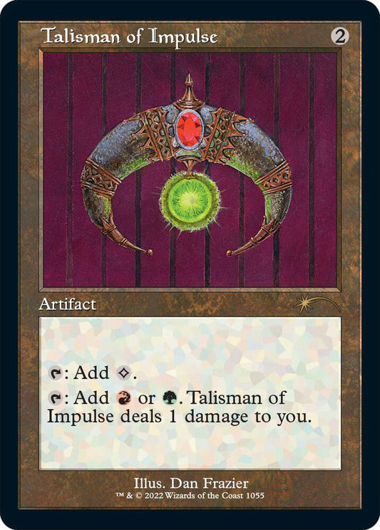 Talisman of Impulse (Retro Frame) | Secret Lair Drop Series #1055